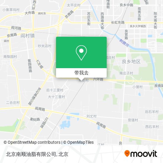 北京南顺油脂有限公司地图