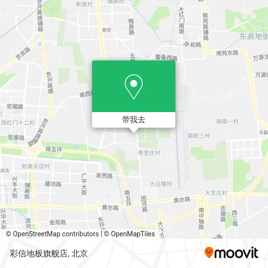 彩信地板旗舰店地图