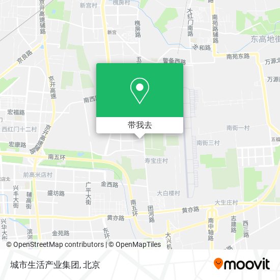 城市生活产业集团地图