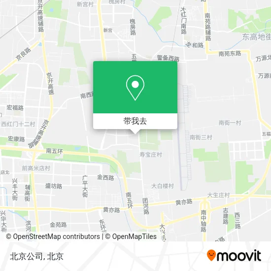北京公司地图