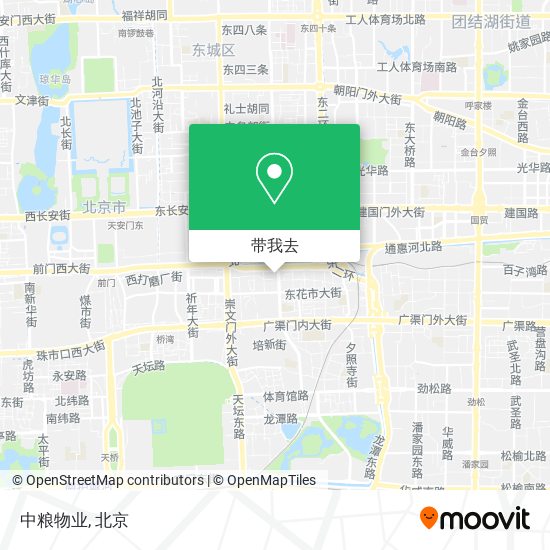 中粮物业地图