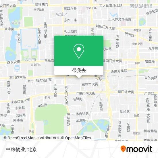 中粮物业地图