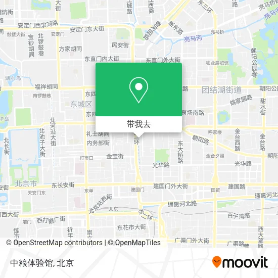 中粮体验馆地图