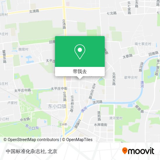 中国标准化杂志社地图