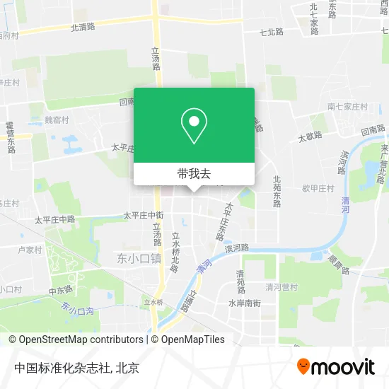 中国标准化杂志社地图