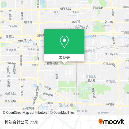 博达会计公司地图