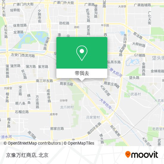 京豫万红商店地图