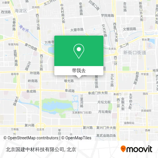 北京国建中材科技有限公司地图