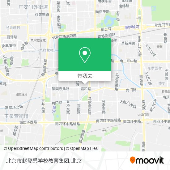 北京市赵登禹学校教育集团地图