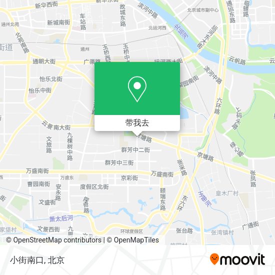 小街南口地图