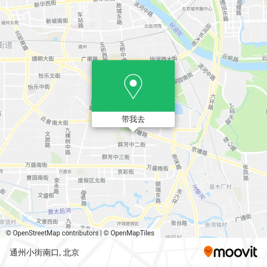 通州小街南口地图