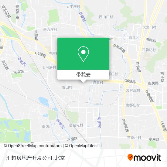 汇超房地产开发公司地图