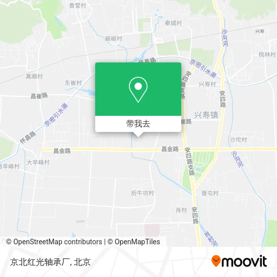 京北红光轴承厂地图