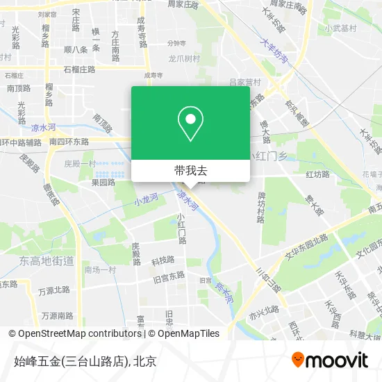 始峰五金(三台山路店)地图
