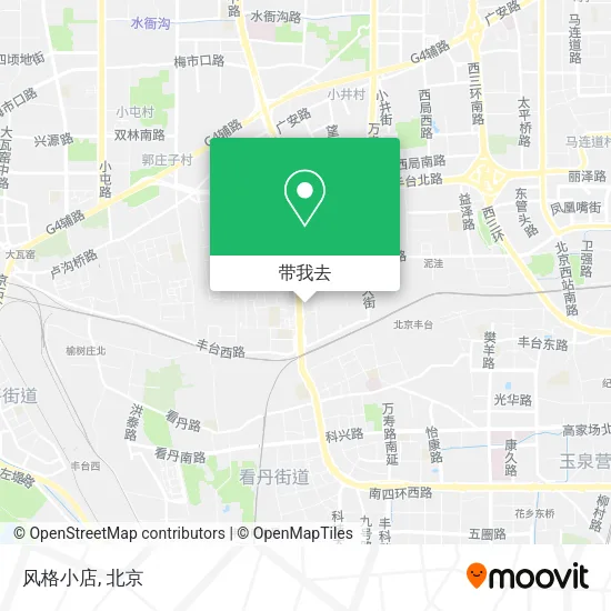 风格小店地图
