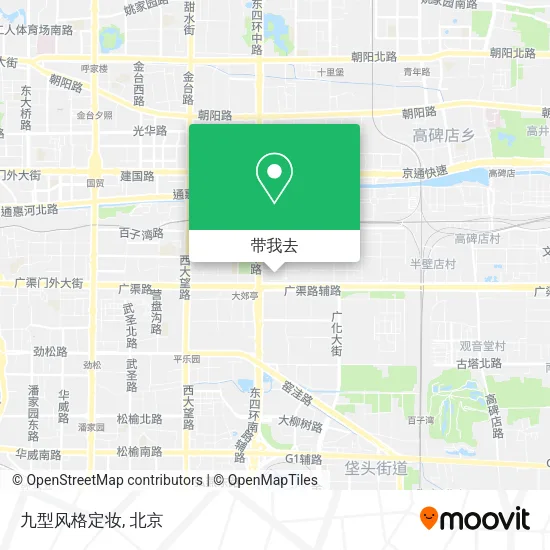九型风格定妆地图