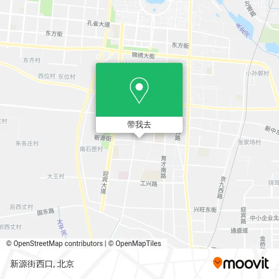 新源街西口地图