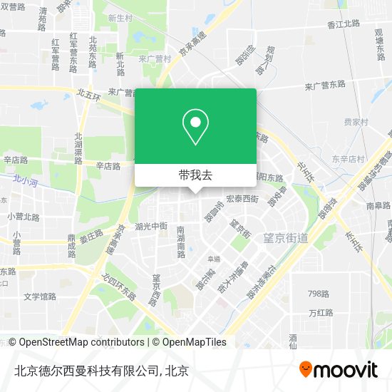 北京德尔西曼科技有限公司地图