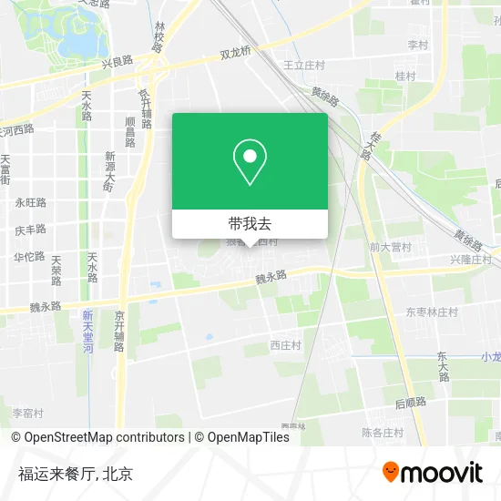 福运来餐厅地图