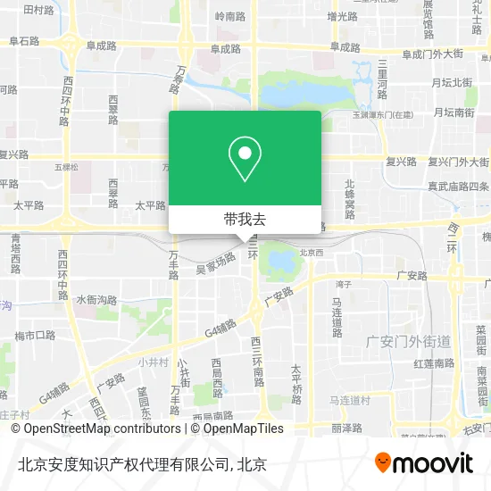 北京安度知识产权代理有限公司地图