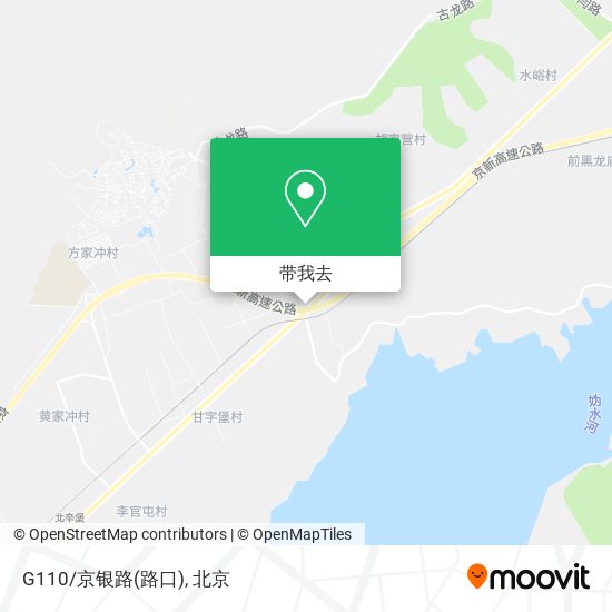 G110/京银路(路口)地图