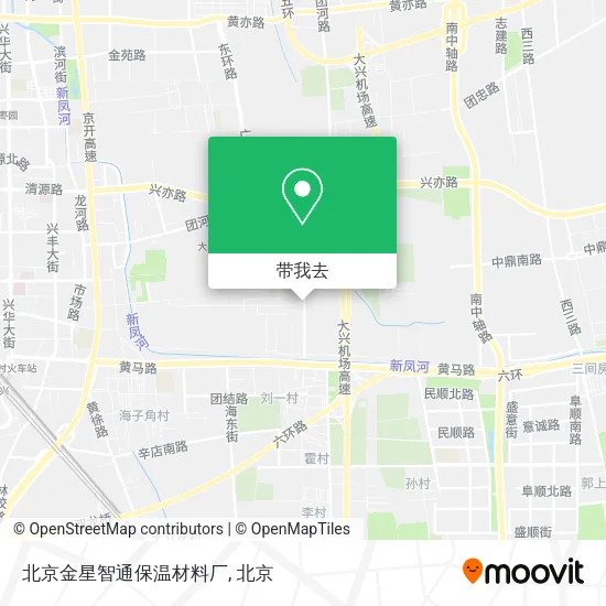 北京金星智通保温材料厂地图