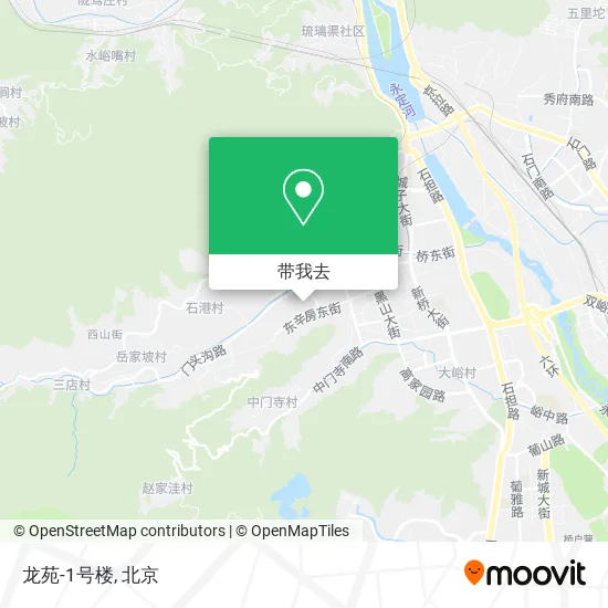 龙苑-1号楼地图