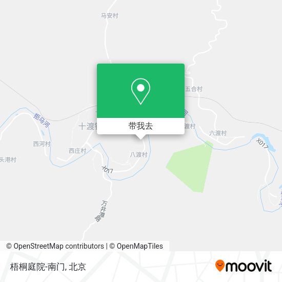 梧桐庭院-南门地图