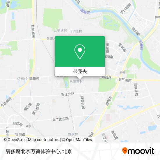 磐多魔北京万荷体验中心地图