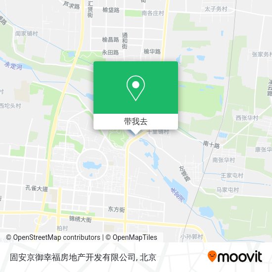 固安京御幸福房地产开发有限公司地图