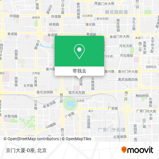 京门大厦-D座地图