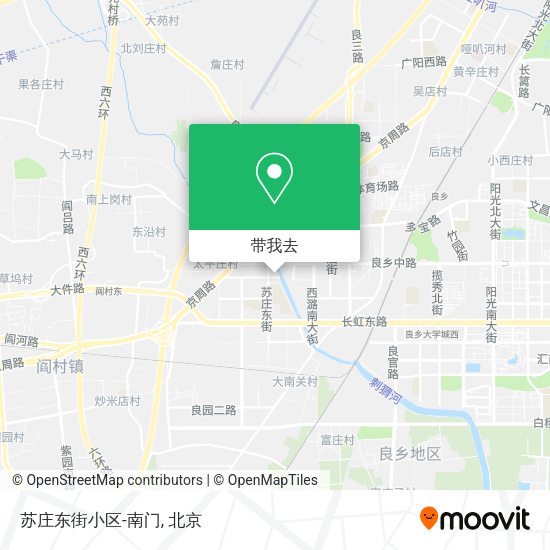 苏庄东街小区-南门地图