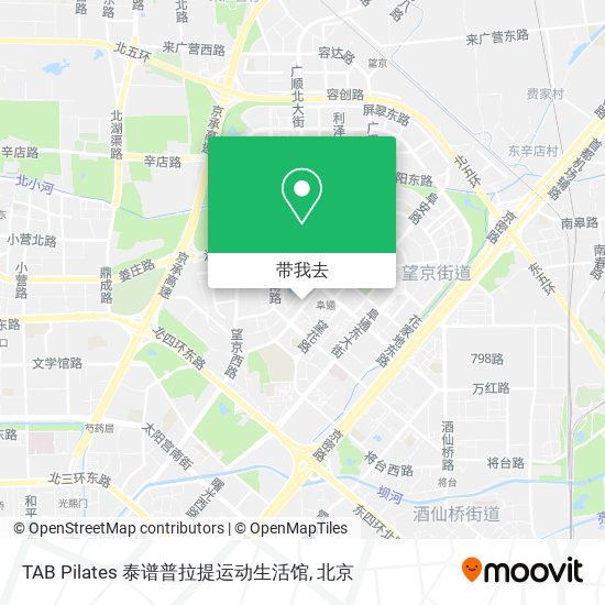 TAB Pilates 泰谱普拉提运动生活馆地图