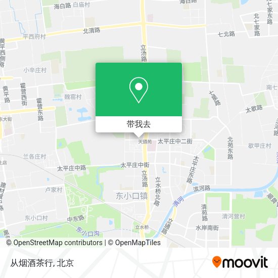 从烟酒茶行地图