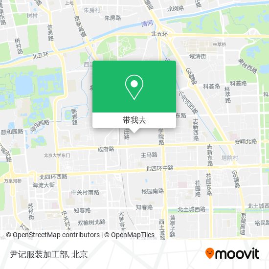 尹记服装加工部地图