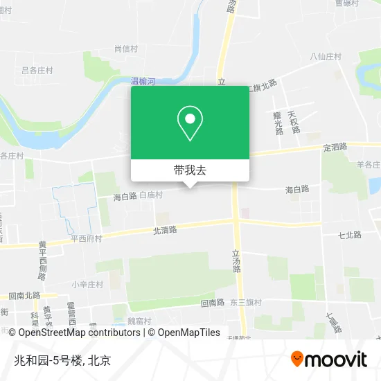 兆和园-5号楼地图