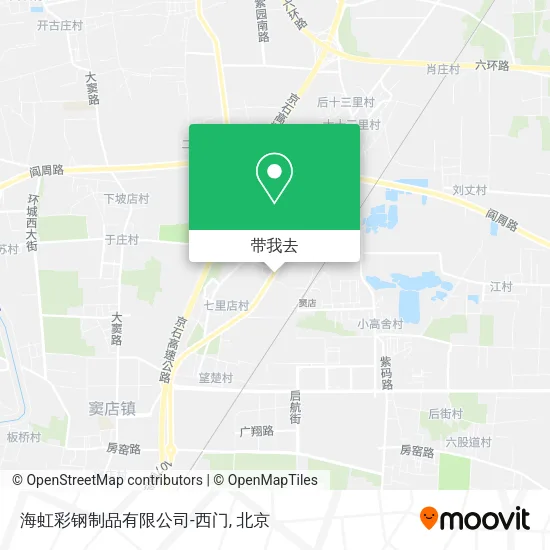 海虹彩钢制品有限公司-西门地图