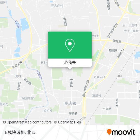 E栈快递柜地图