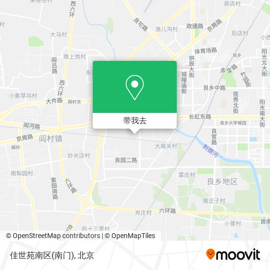 佳世苑南区(南门)地图