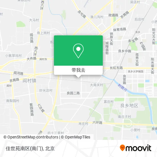 佳世苑南区(南门)地图