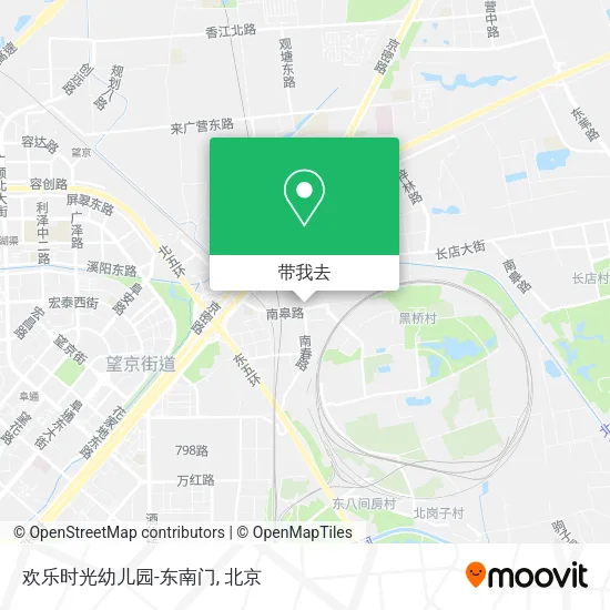 欢乐时光幼儿园-东南门地图