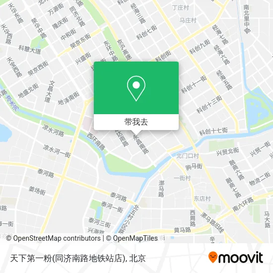 天下第一粉(同济南路地铁站店)地图