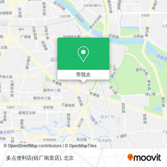 多点便利店(砖厂南里店)地图