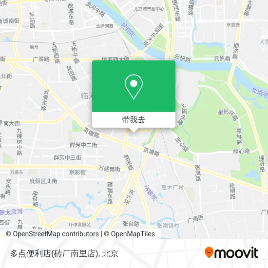 多点便利店(砖厂南里店)地图