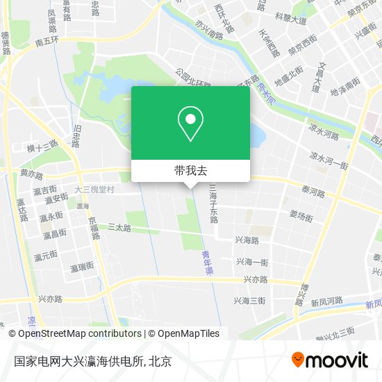 国家电网大兴瀛海供电所地图
