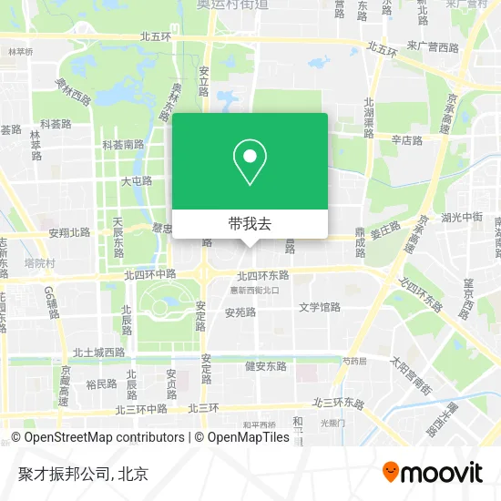 聚才振邦公司地图
