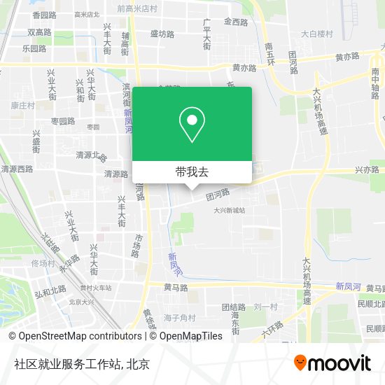社区就业服务工作站地图