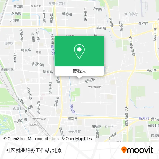 社区就业服务工作站地图