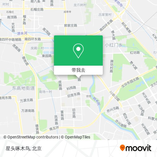 星头啄木鸟地图