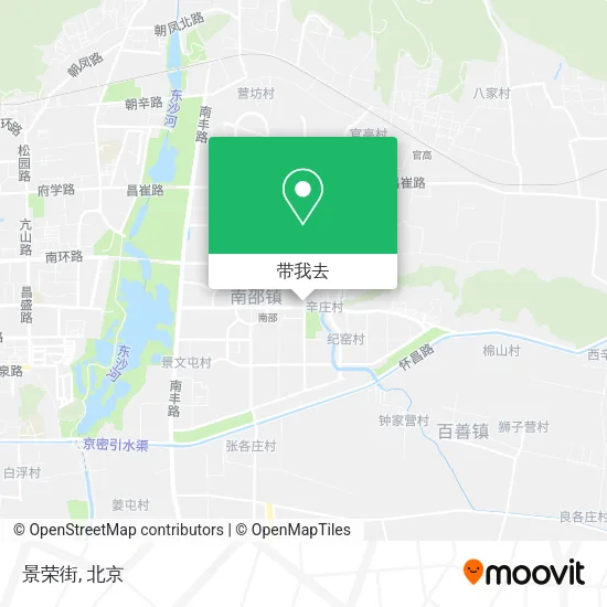景荣街地图